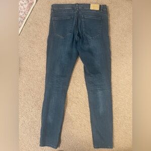 Zara, skinny mid rise, stretch jeans size 8